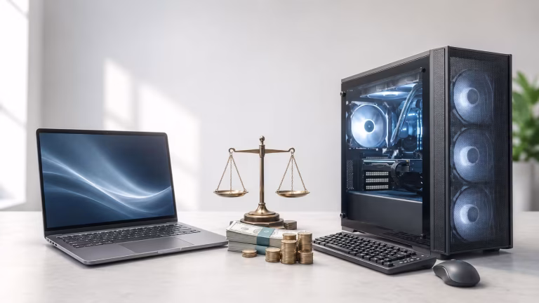 لپ‌تاپ بخرم یا کیس؟