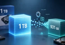چرا ظرفیت واقعی هارد و SSD کمتر از عدد روی جعبه است؟