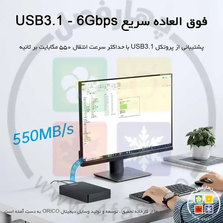 باکس هارد 2.5 اینچ اوریکو HM25U3
