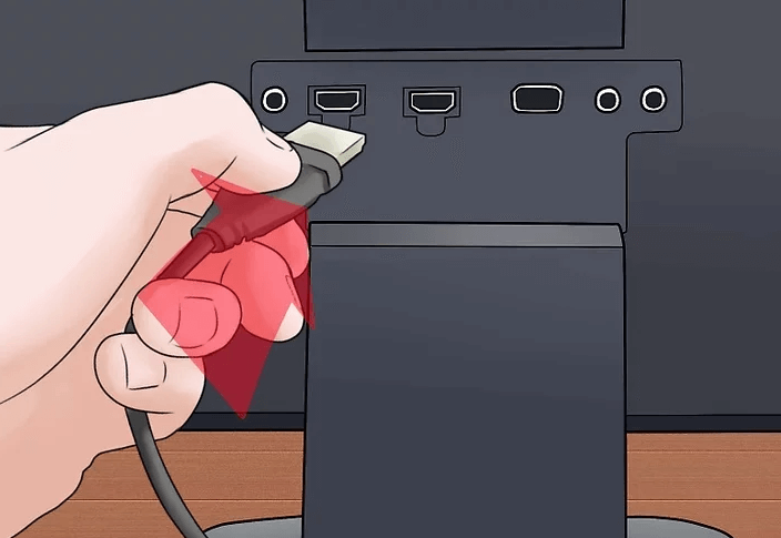 مانیتور دارای پورت HDMI خروجی می باشد