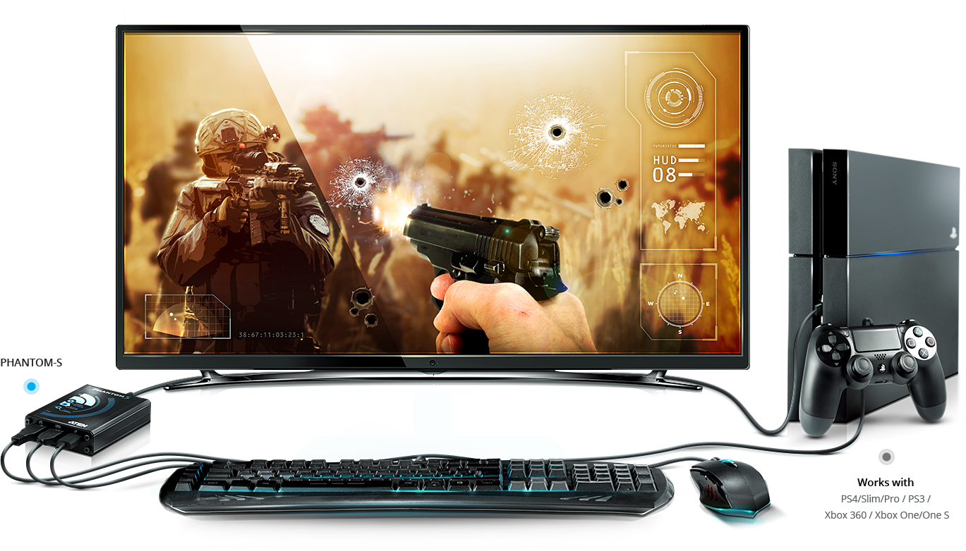 شبیه ساز دسته بازی آتن مدل ATEN UC3410