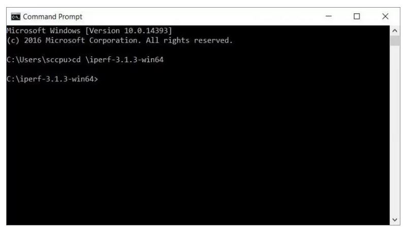 نحوه استفاده از iPerf