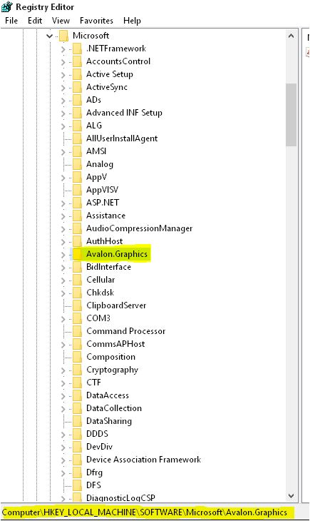 غیر فعال کردن شتاب دهنده برای برنامه های WPF از طریق رجیستری در برنامه Logos