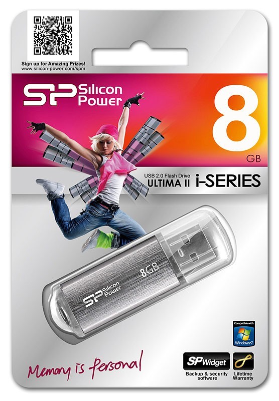 فلش مموری سیلیکون پاور Ultima-II i-SERIES ظرفیت 64 گیگابایت