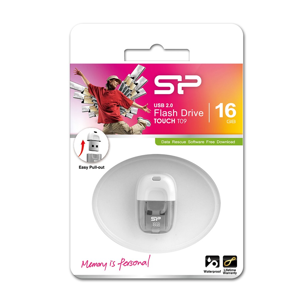 فلش مموری سیلیکون پاور Touch T09 ظرفیت 16 گیگابایت