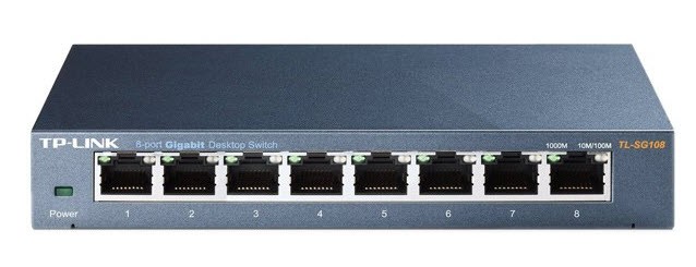 سوئیچ شبکه 8 پورت گیگابیت تی پی لینک TL-SG108