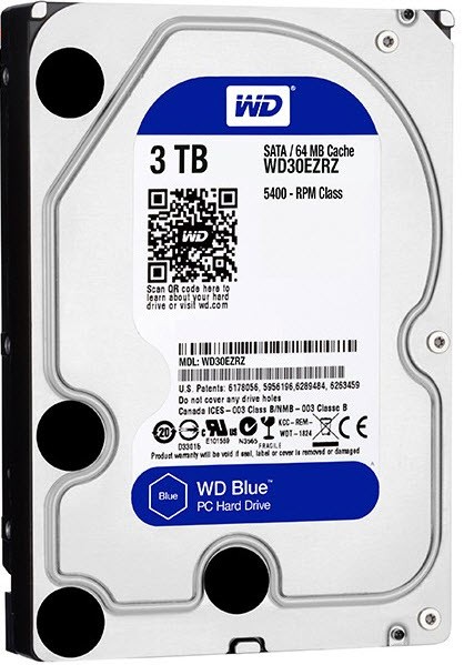 هارد اینترنال وسترن دیجیتال Blue ظرفیت 3 ترابایت
