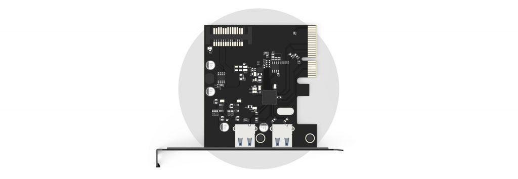 کارت PCI-E اینترنال اوریکو PA31-2P