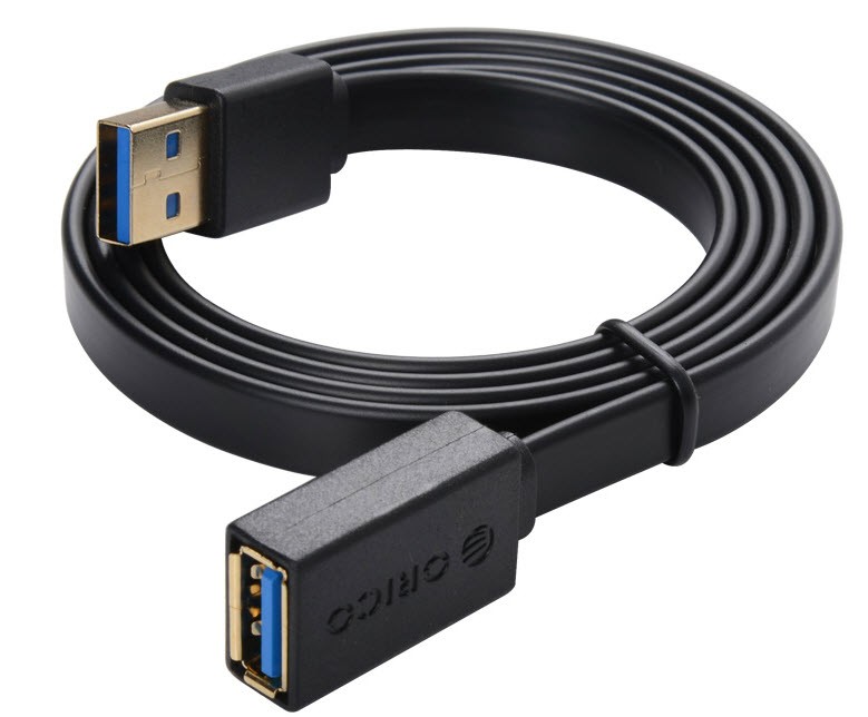 کابل افزایش طول USB تخت اوریکو CEF3-15 طول 1.5 متر