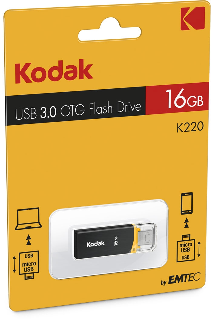 فلش مموری کداک K220 ظرفیت 16 گیگابایت