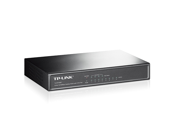سوئیچ شبکه 8 پورت PoE تی پی لینک TL-SF1008P