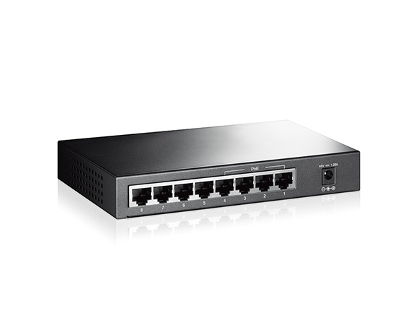 سوئیچ شبکه 8 پورت PoE تی پی لینک TL-SF1008P