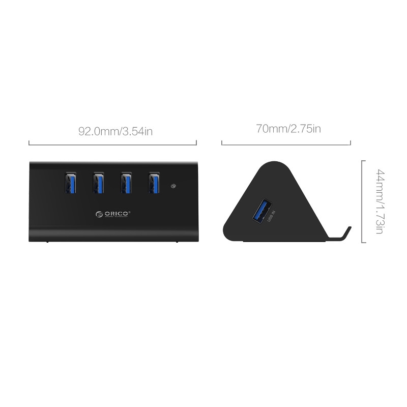 هاب 4 پورت USB 3.0 اوریکو SHC-U3