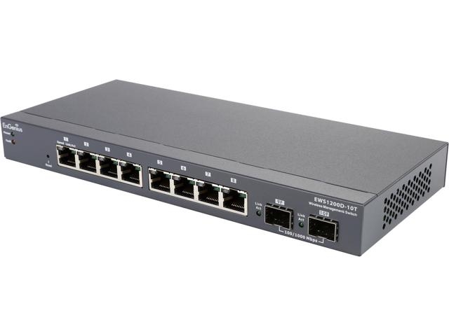 سوئیچ شبکه مدیریتی 8 پورت انجنیوسEWS1200D-10T