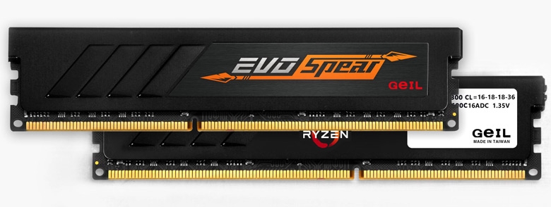 رم کامپیوتر 32 گیگابایت DDR4 دو کاناله 2400 مگاهرتز گیل EVO SPEAR