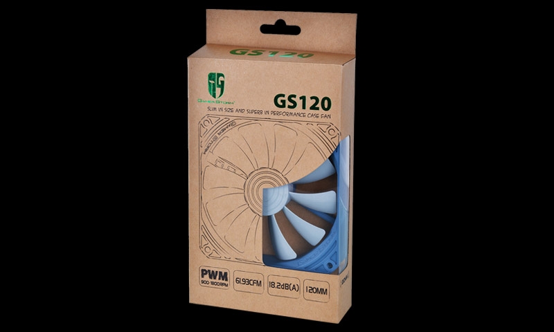 فن کیس گیم استورم GS120 ULTRA SLIM SLIENT