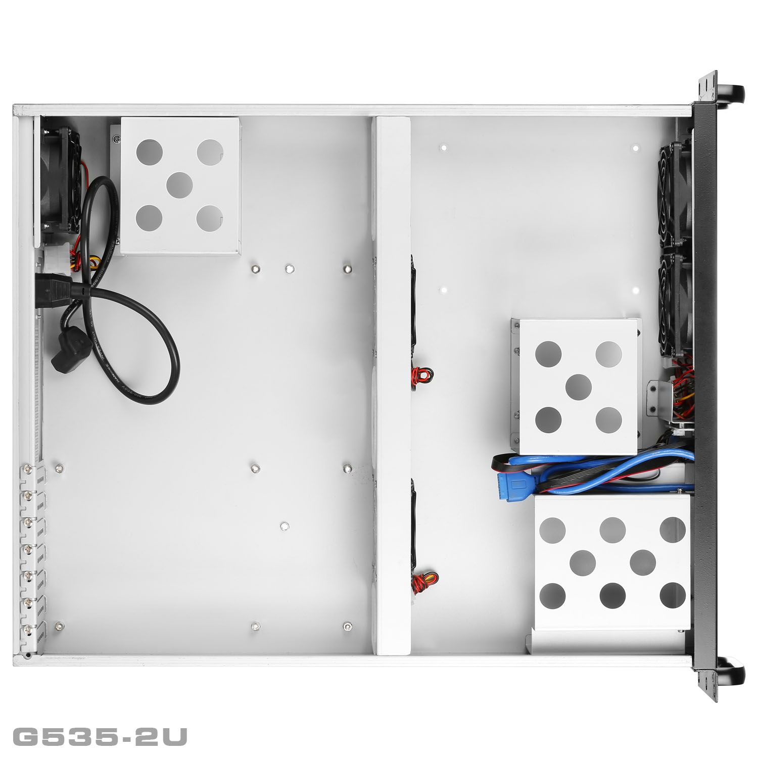 کیس رکمونت گرین G535-2U