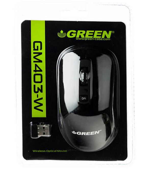 ماوس بی سیم گرین GM403W