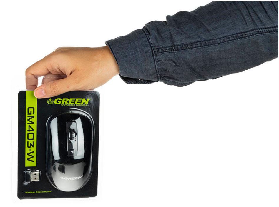 ماوس بی سیم گرین GM403W