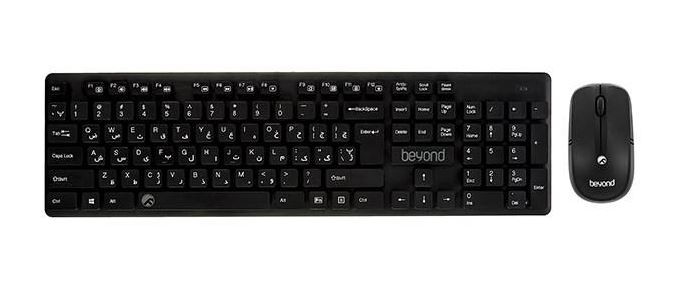 کیبورد و ماوس بی سیم بیاند FCR-2236 RF