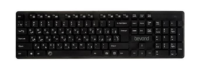 کیبورد و ماوس بی سیم بیاند FCR-2236 RF