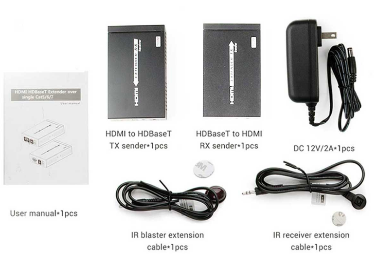 اکستندر HDMI لنکنگ LKV375N پشتیبانی تا 70 متر