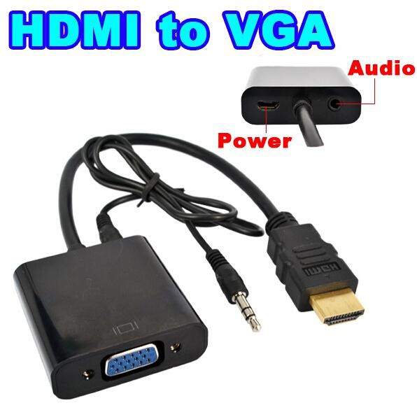 مبدل HDMI به VGA همراه با پاور