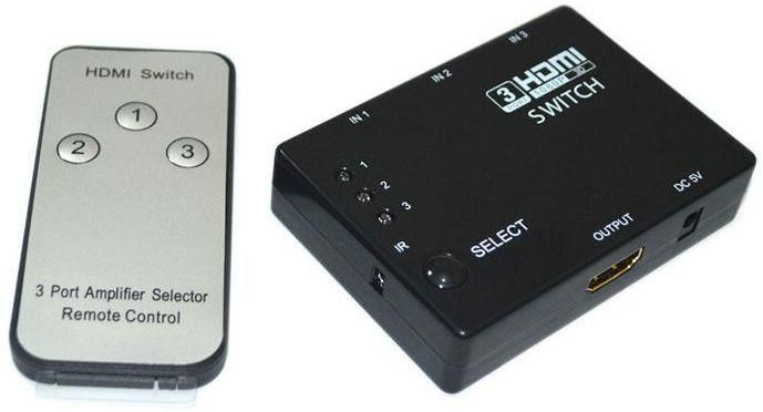 سوئیچ 3 پورت HDMI با ریموت
