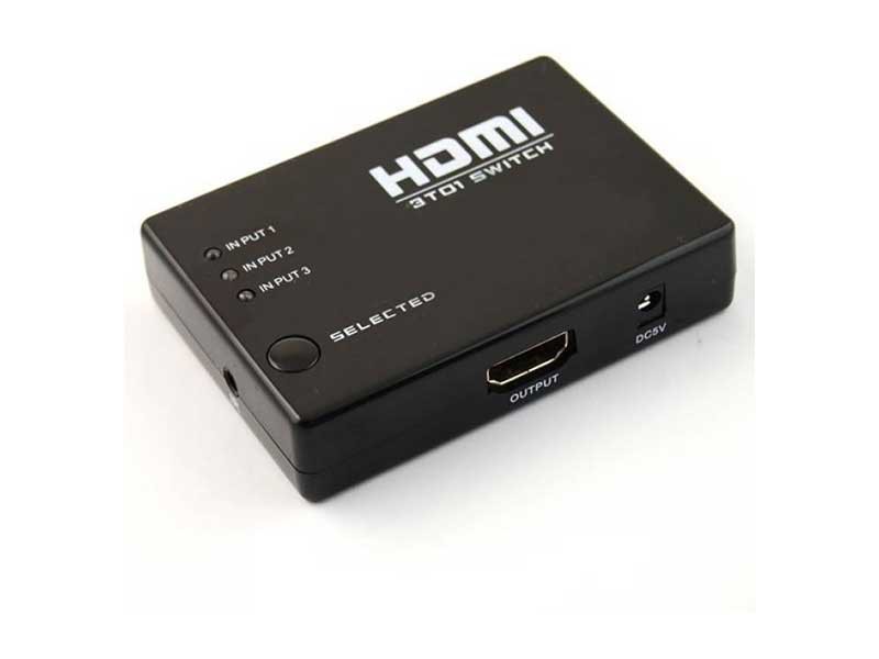 سوئیچ 3 پورت HDMI با ریموت