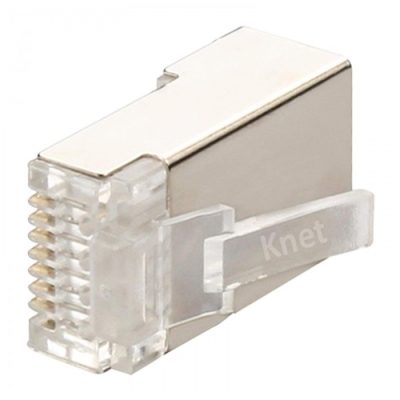 سوکت شبکه شیلدار CAT6 SFTP کی نت مدل K-NC6S0100