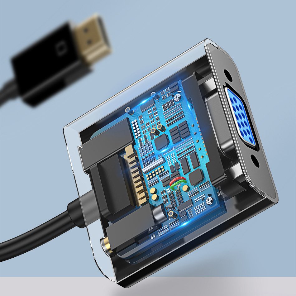 مبدل HDMI به VGA باسئوس CAHUB-BH01