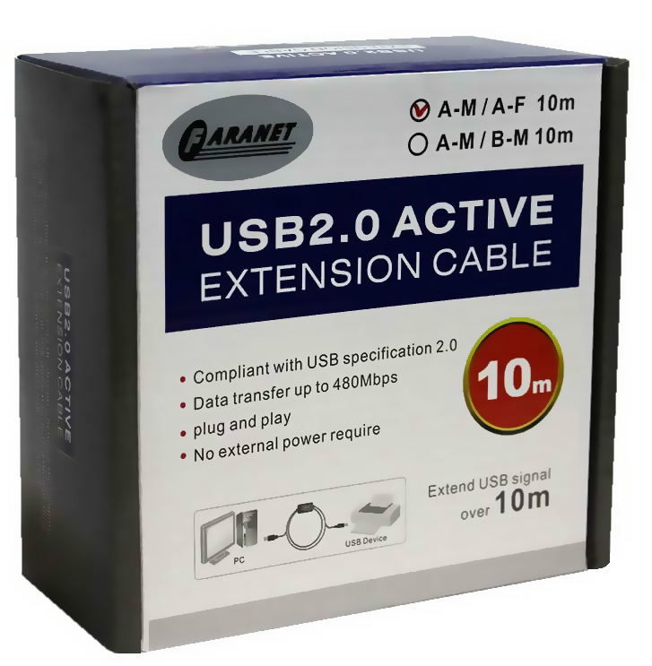 اکستندر USB فرانت مدل FN-U2CF100 پشتیبانی تا 10 متر