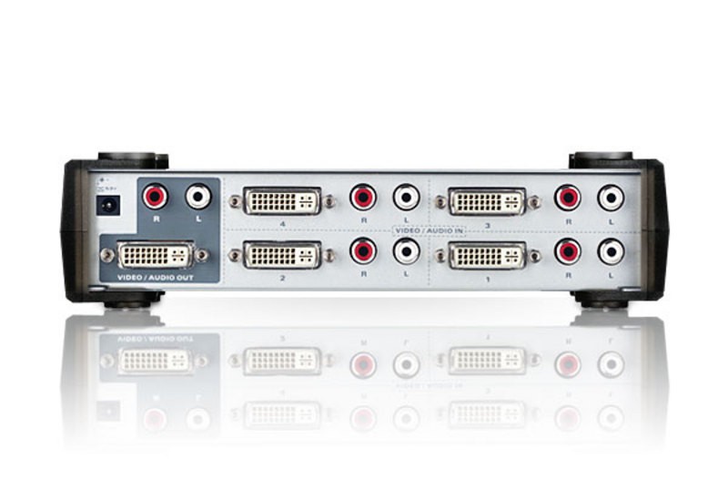 سوئیچ 4 پورت DVI-Audio آتن VS461