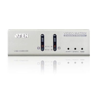 ماتریکس سوئیچ 2در2 VGA/Audio آتن VS0202
