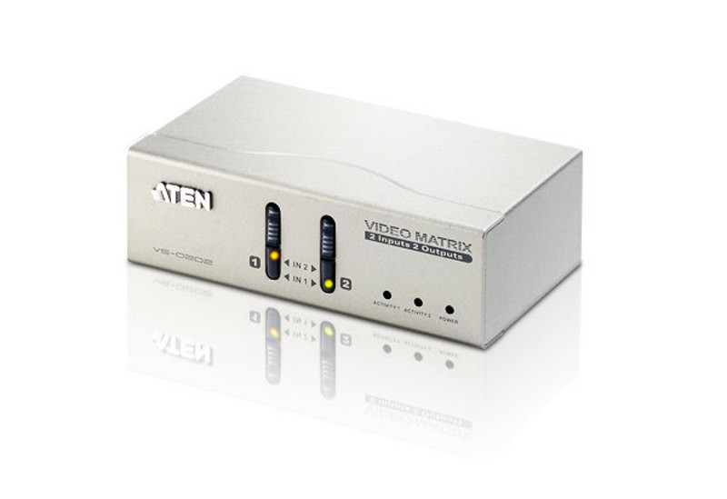 ماتریکس سوئیچ 2در2 VGA/Audio آتن VS0202