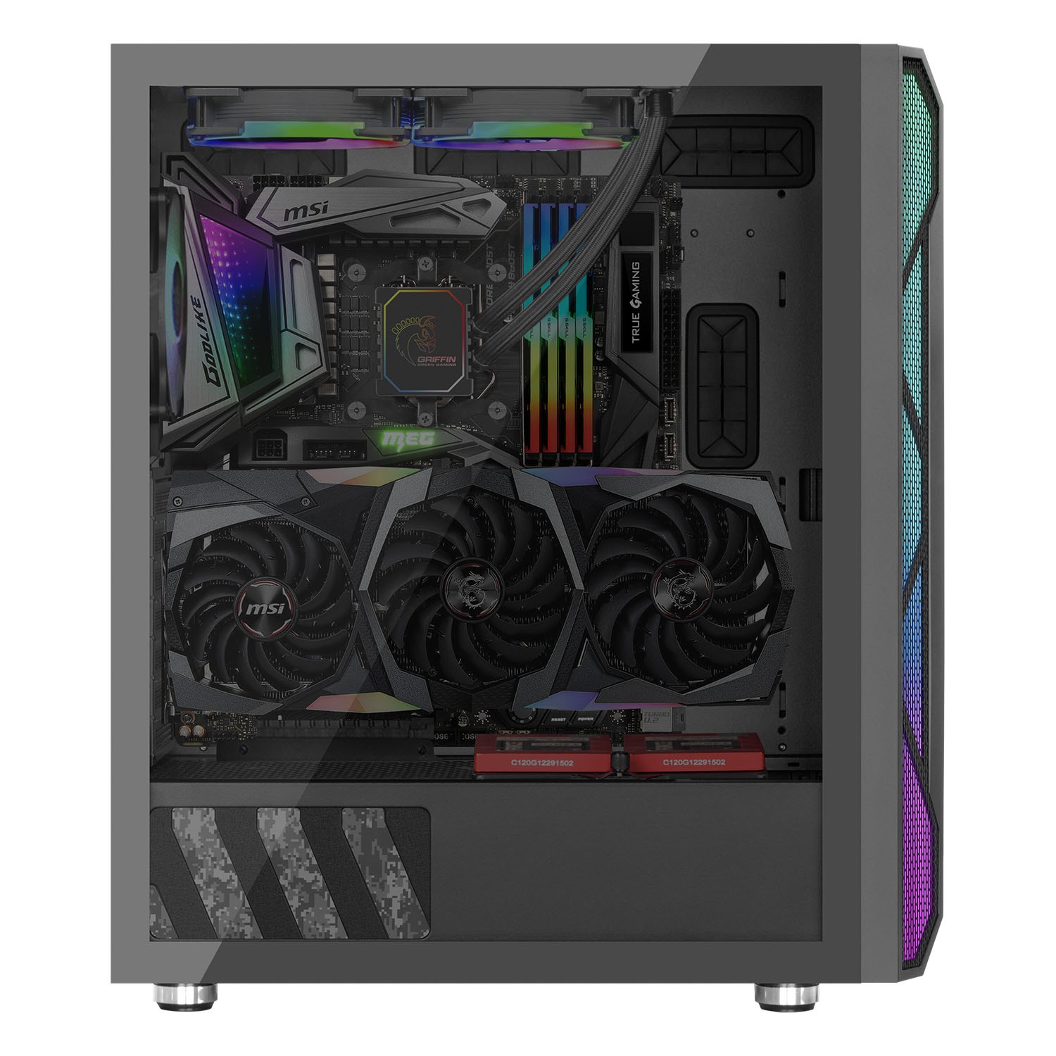 کیس کامپیوتر گرین GRIFFIN G2