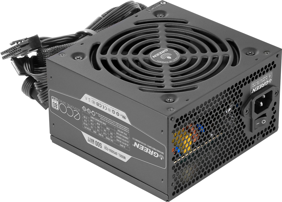 پاور کامپیوتر گرین GP500A-ECO Rev3.1