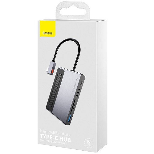 هاب 6 پورت Type-C باسئوس CAHUB-DA0G
