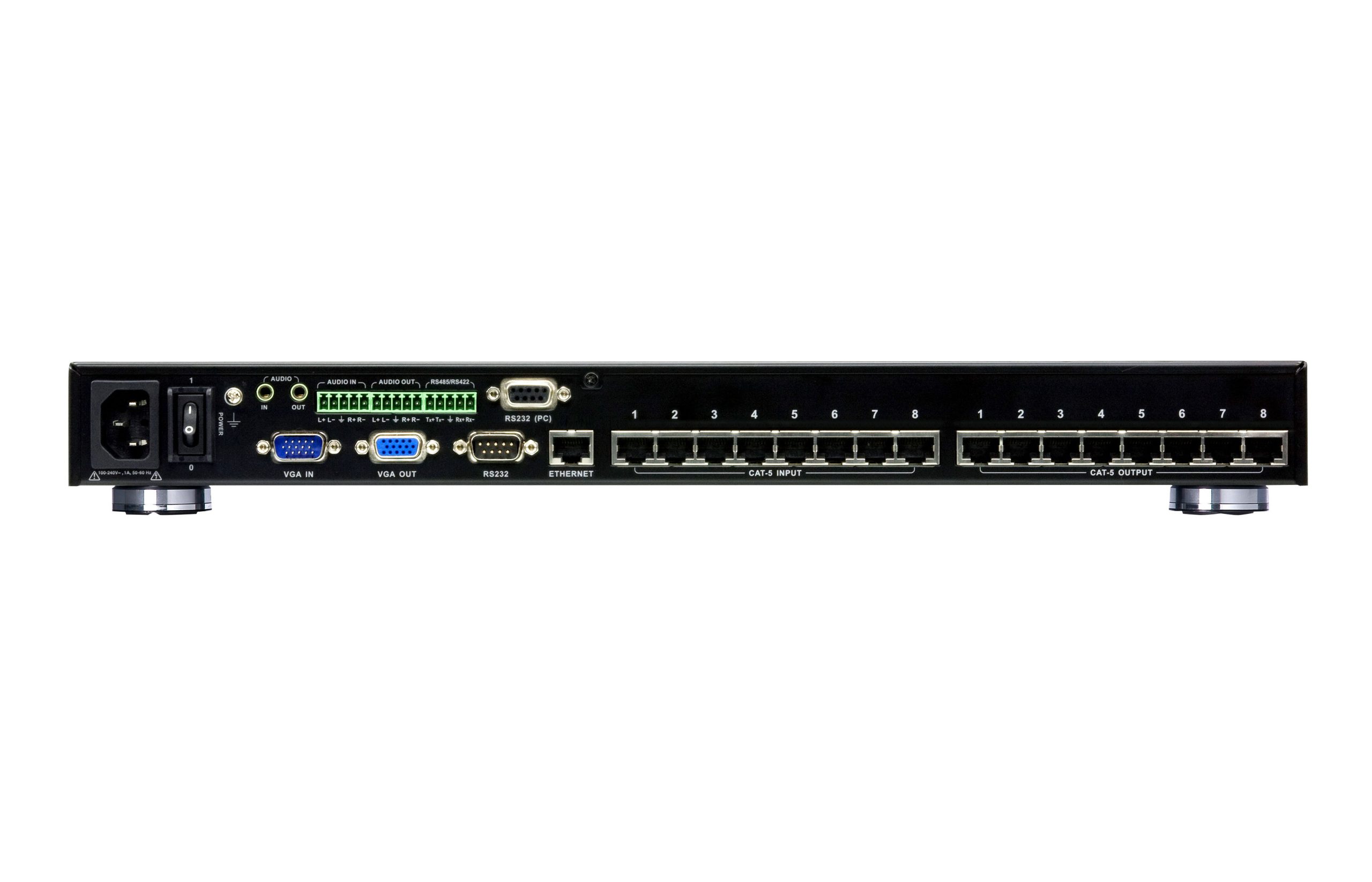 ماتریکس سوئیچ 8 در8 VGA-Audio آتن VM0808T