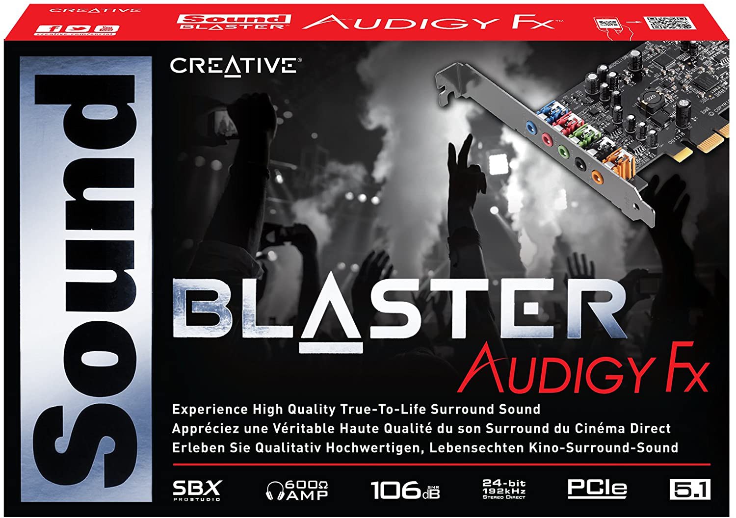 کارت صدا کریتیو Blaster Audigy FX