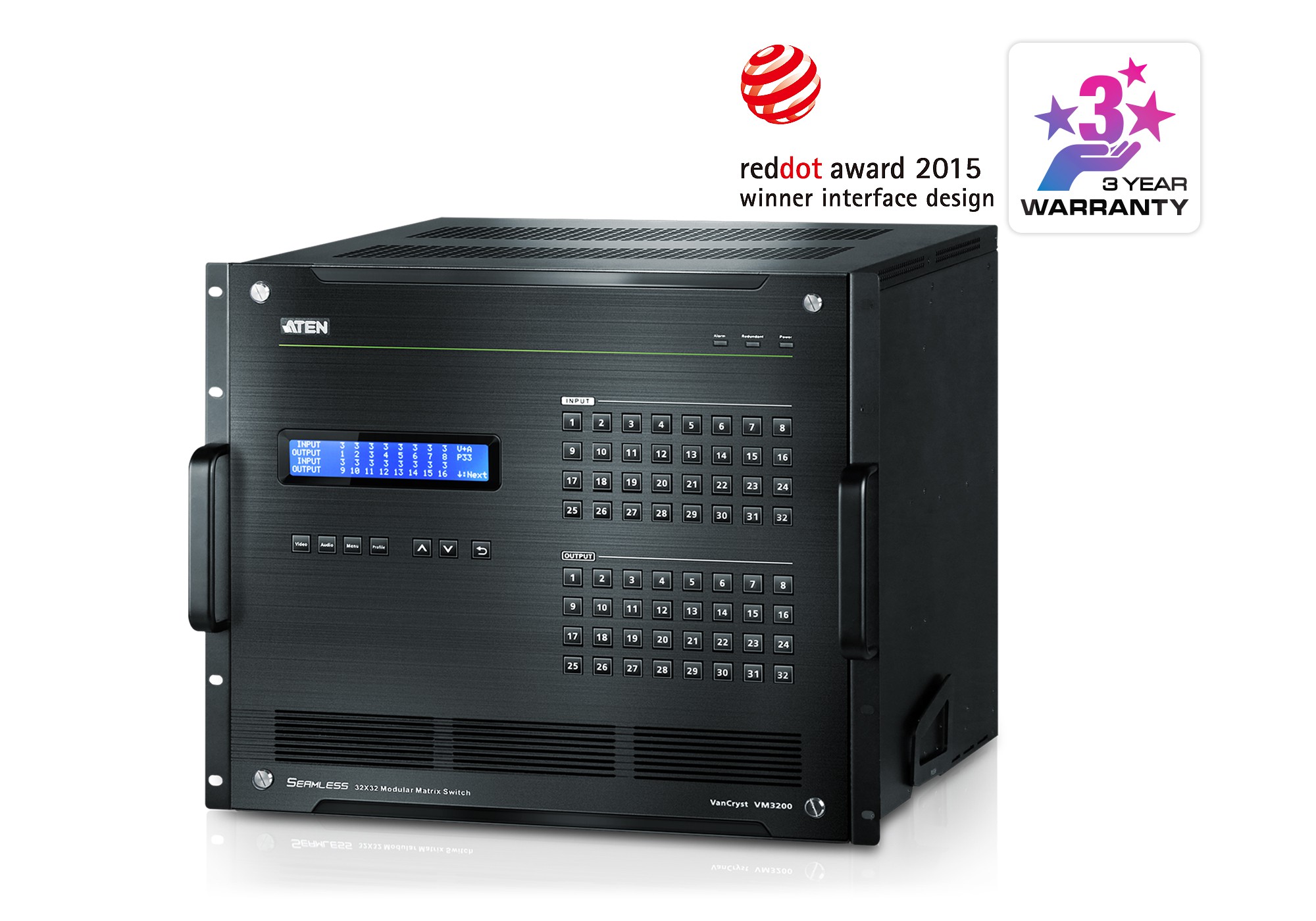 ماتریکس سوئیچ ماژولار آتن 32 در 32 VM3200