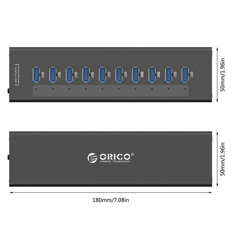 هاب 10 پورت 3.0 USB اوریکو A3H10-V2