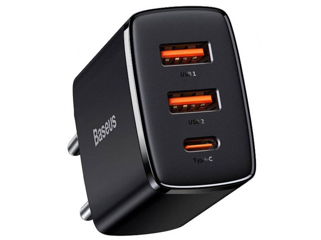 شارژر دیواری باسئوس 30W مدل CCXJ-E01