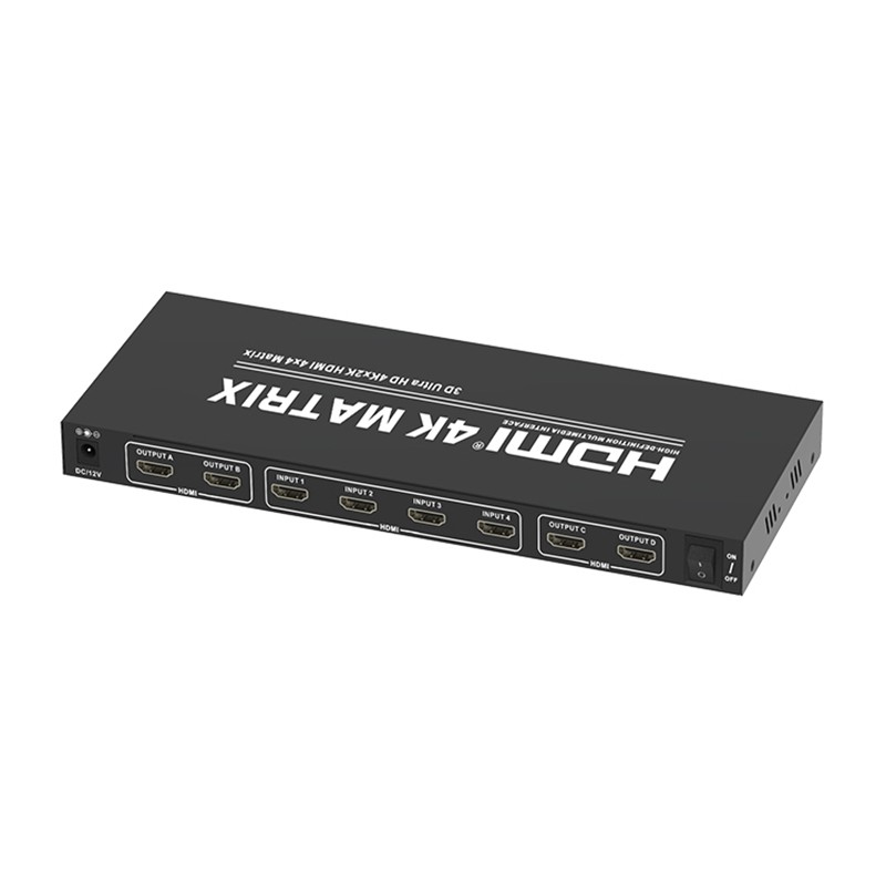 ماتریکس سوئیچ 4 در 4 HDMI تی سی تی TC-HMX-44