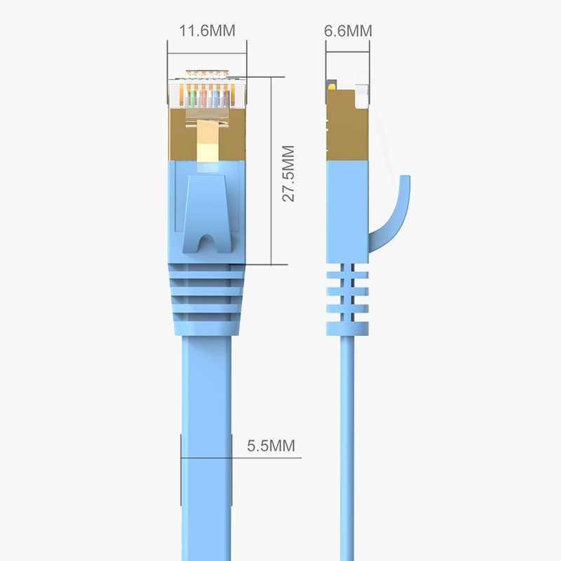 پچ کورد تخت CAT7 SSTP اوریکو PUG-C7B-150 طول 15 متر