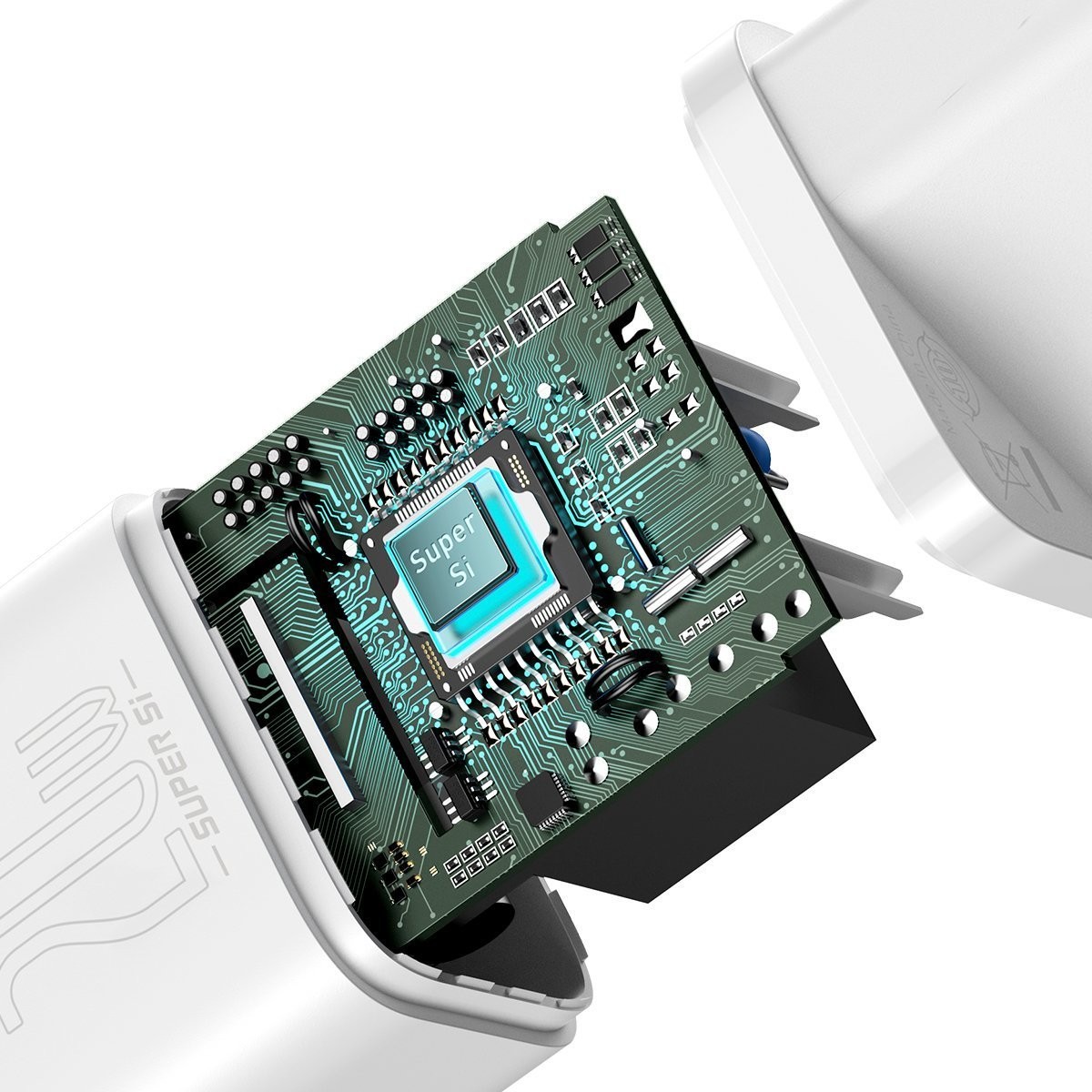 شارژر دیواری باسئوس 20W مدل CCSUP-B02