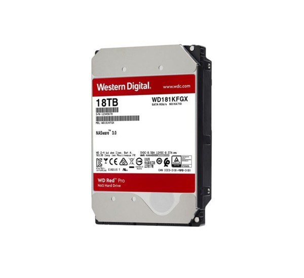 هارد اینترنال وسترن دیجیتال Red Pro ظرفیت 18 ترابایت