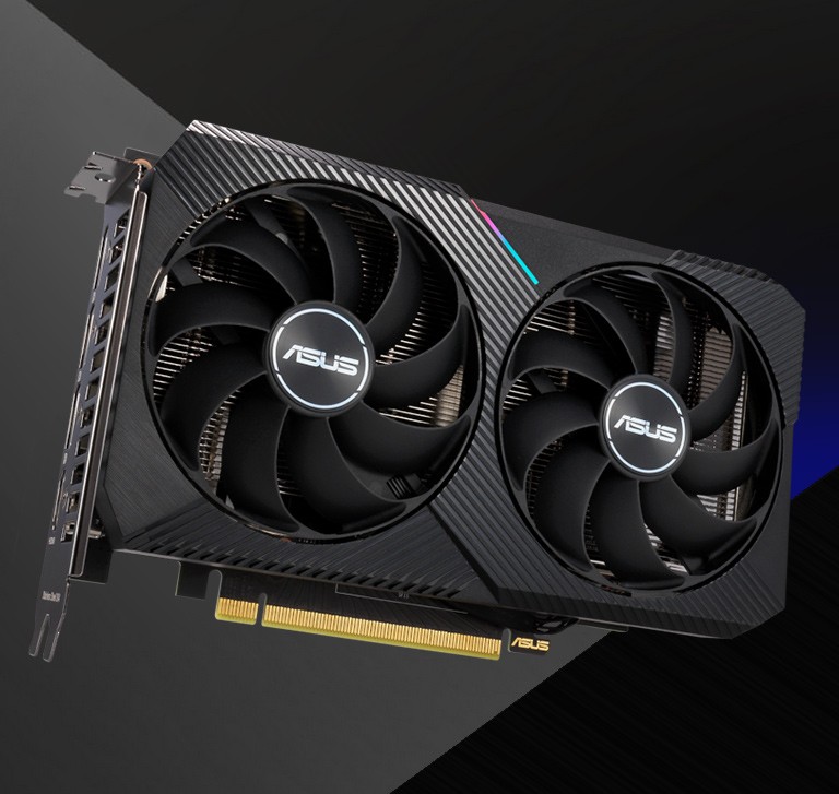 کارت گرافیک ایسوس DUAL-RTX3060TI-O8G-MINI
