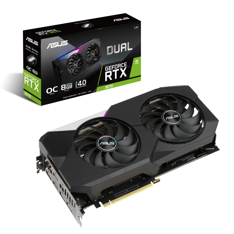 کارت گرافیک ایسوس DUAL-RTX3070 V2 OC Edition 8GB