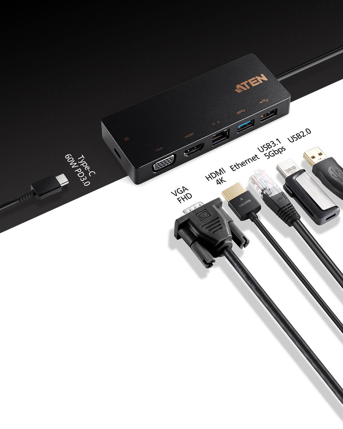 داک استیشن آتن UH3236